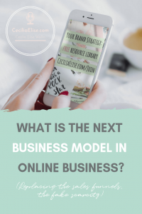 What is the next business model in online business in 2019?