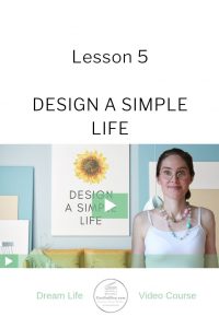 Design a Simple Life Lesson