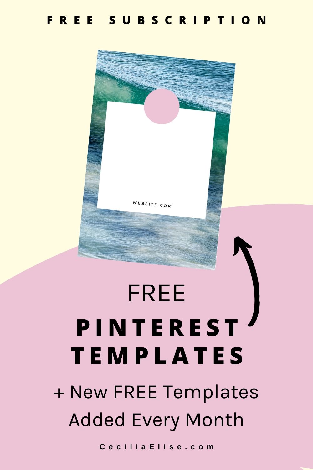 Copy Of Free Pinterest Templates For Canva Ceciliaelise Com