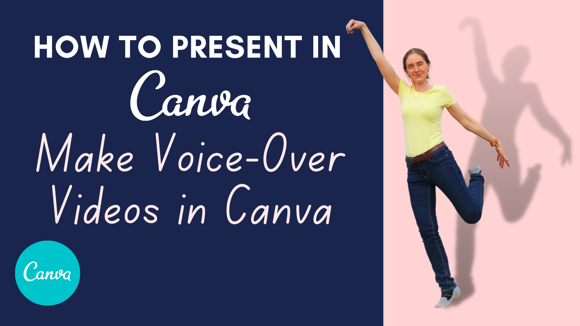 canva presentation with voice over