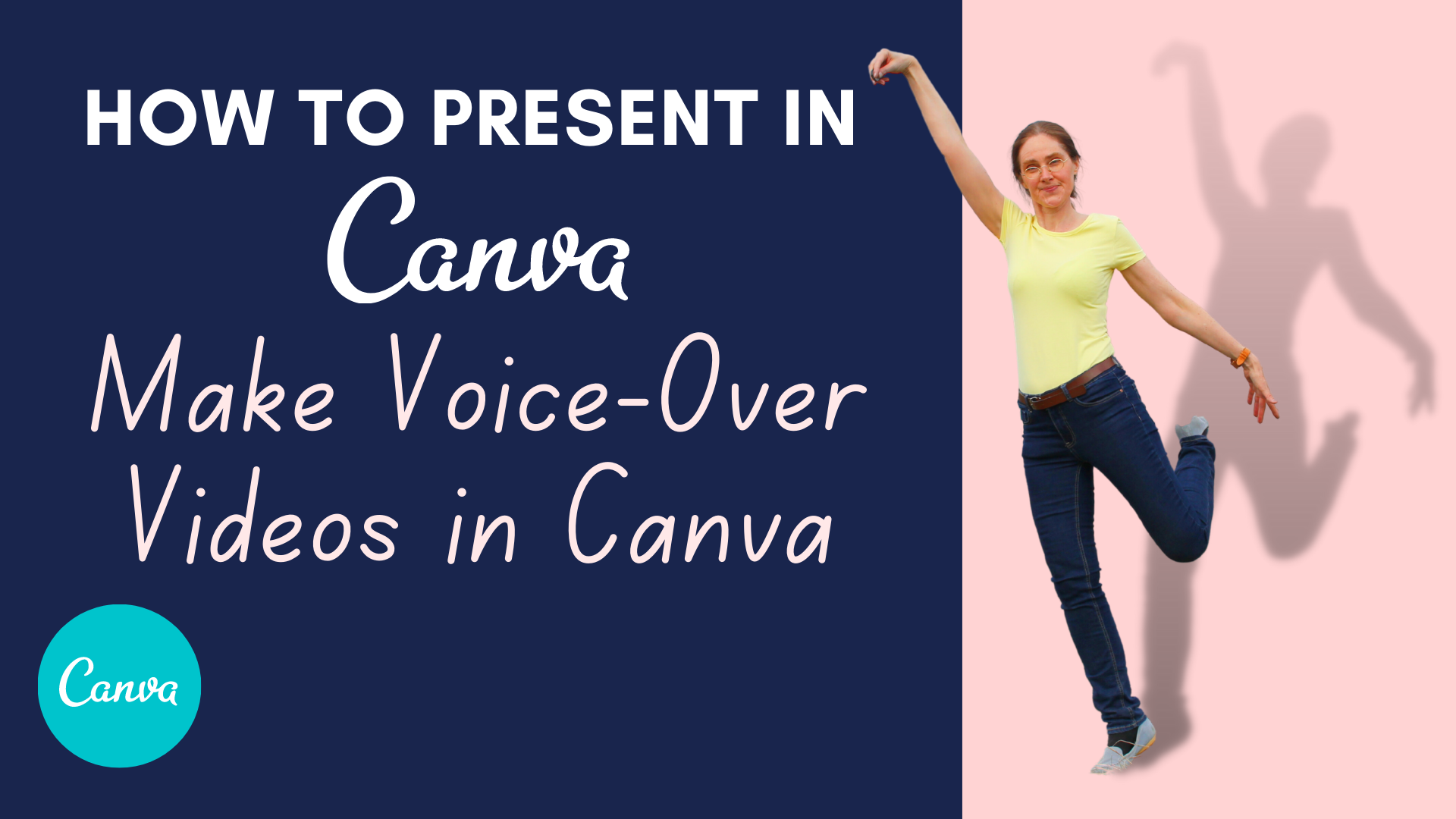 how to make a video presentation with voice over